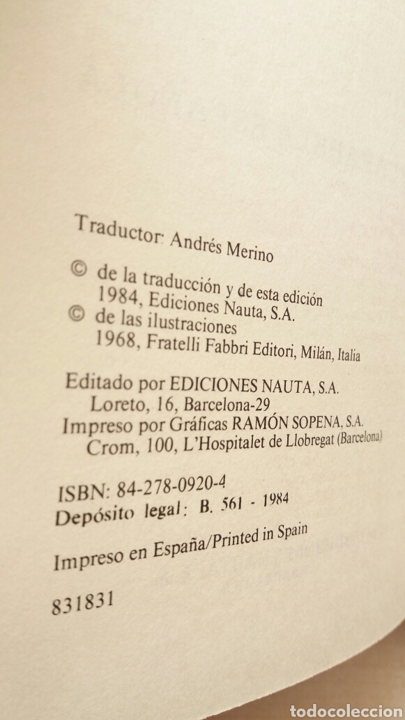 Libros de segunda mano: La carabela espa&ntilde;ola. Emilio Salgari. Ediciones Nauta, 1984. - Foto 6