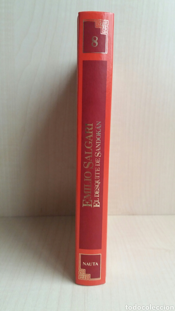 Libros de segunda mano: El desquite de Sandok&aacute;n. Emilio Salgari. Ediciones Nauta, 1984. - Foto 2