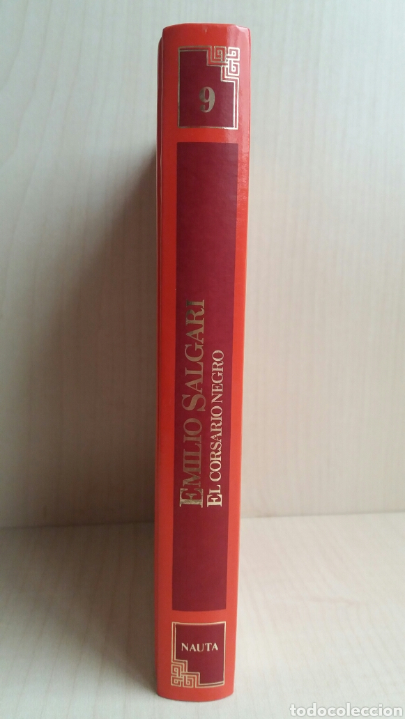 Libros de segunda mano: El corsario negro. Emilio Salgari. Ediciones Nauta, 1984. - Foto 2