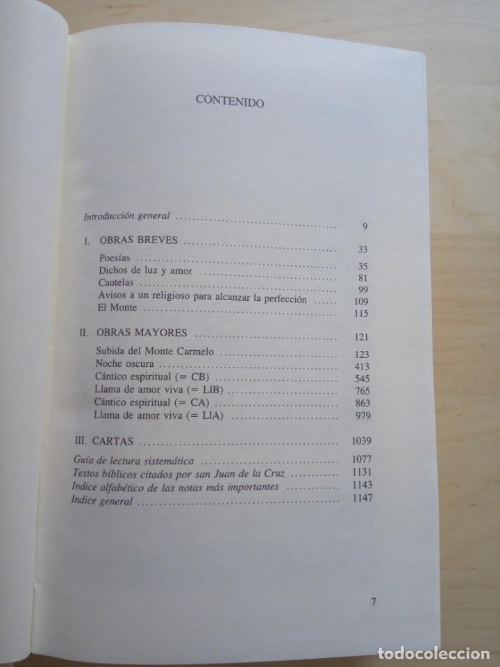 Libros de segunda mano: SAN JUAN DELA CRUZ OBRAS COMPLETAS - Foto 4
