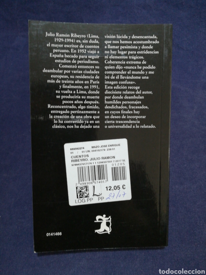 cuentos - julio ramón ribeyro - cátedra nº 466 - Comprar Libros ...