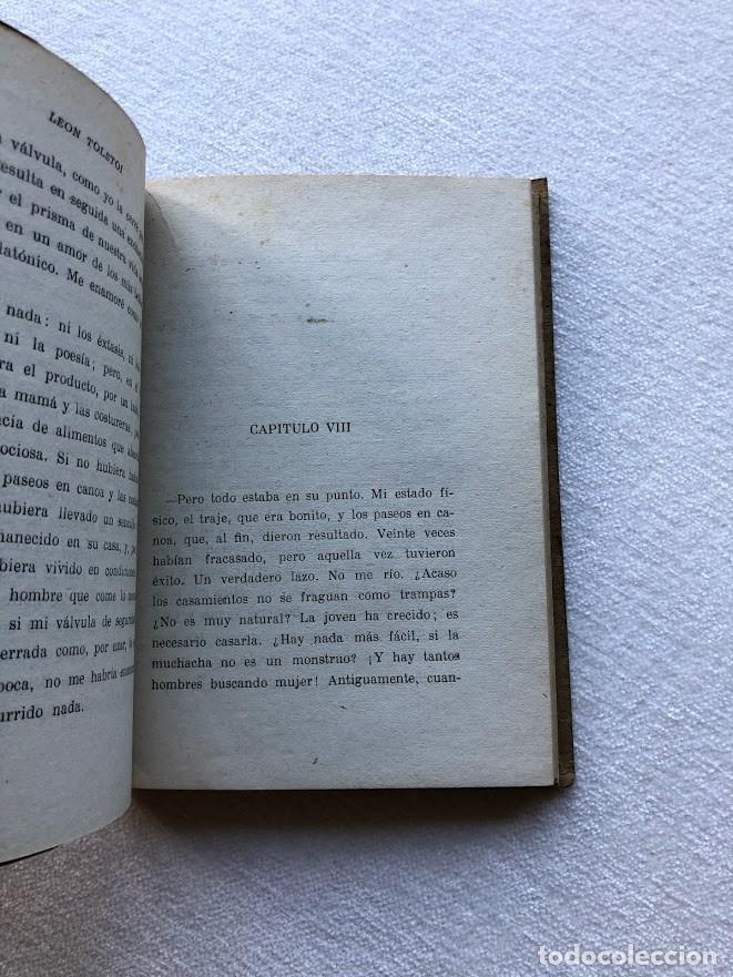 Libros de segunda mano: La sonata a Kreutzer / Leon Tolstoi / Colecci&oacute;n Arquero / - Foto 6