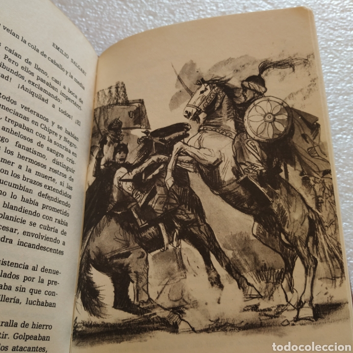 Libros de segunda mano: El capit&aacute;n tormenta. Emilio salgari. Nauta 1972 - Foto 3