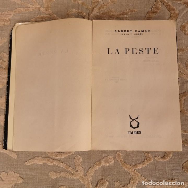 Libros de segunda mano: La Peste de Albert  Cam&uacute;s Primera Edici&oacute;n Taurus - Foto 3