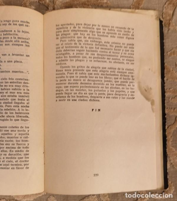 Libros de segunda mano: La Peste de Albert  Cam&uacute;s Primera Edici&oacute;n Taurus - Foto 5