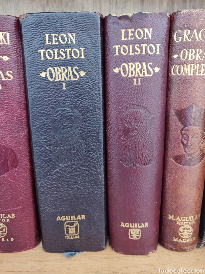 Libros de segunda mano: Tolst&oacute;i obras editorial Aguilar - Foto 1