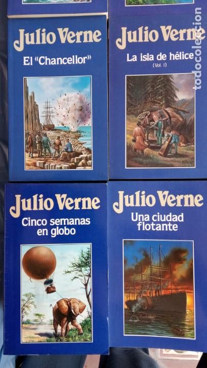 Libros de segunda mano: XA - JULIO VERNE - 100 LIBROS EDITORIAL ORBIS 1986 - completa - Foto 11