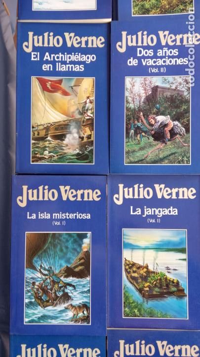 Libros de segunda mano: XA - JULIO VERNE - 100 LIBROS EDITORIAL ORBIS 1986 - completa - Foto 18