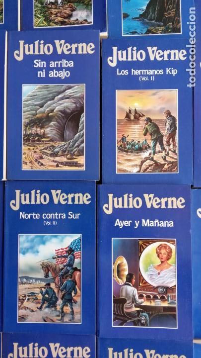 Libros de segunda mano: XA - JULIO VERNE - 100 LIBROS EDITORIAL ORBIS 1986 - completa - Foto 20