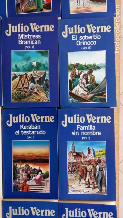 Libros de segunda mano: XA - JULIO VERNE - 100 LIBROS EDITORIAL ORBIS 1986 - completa - Foto 21