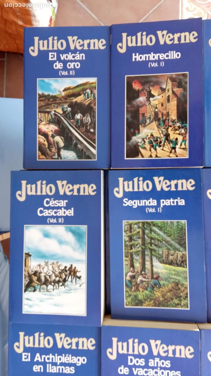 Libros de segunda mano: XA - JULIO VERNE - 100 LIBROS EDITORIAL ORBIS 1986 - completa - Foto 22
