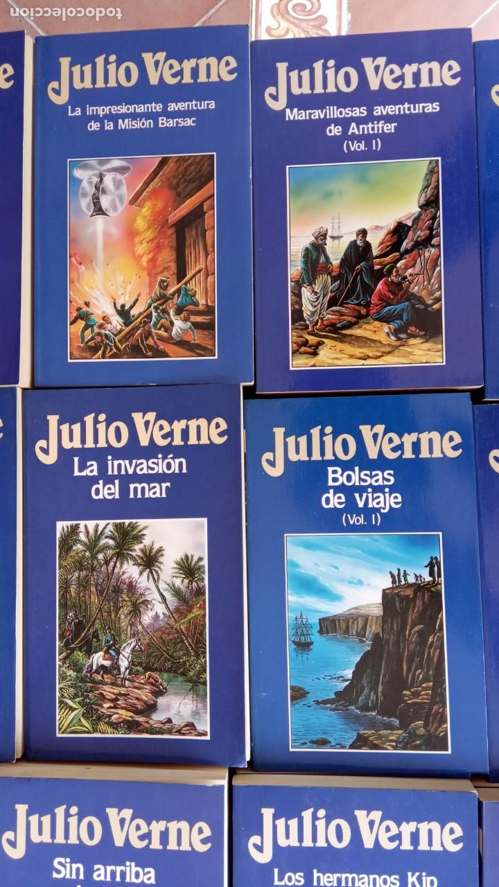 Libros de segunda mano: XA - JULIO VERNE - 100 LIBROS EDITORIAL ORBIS 1986 - completa - Foto 23