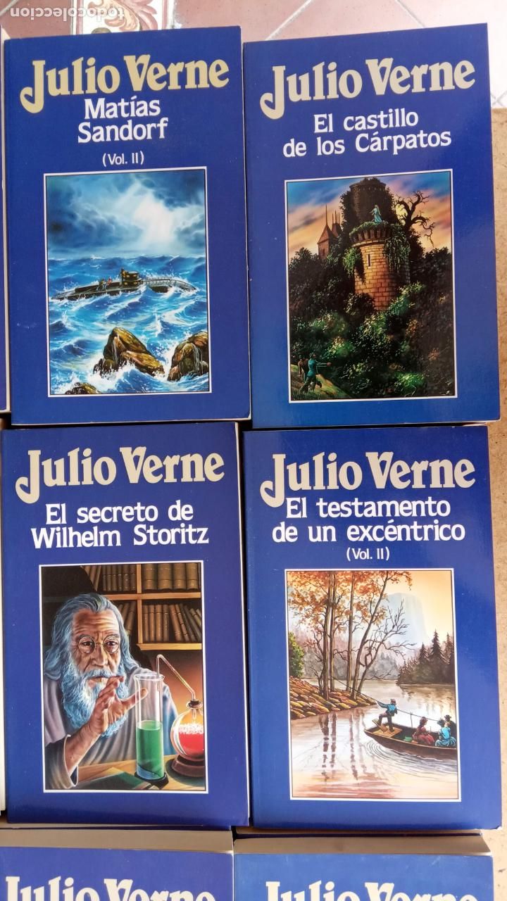 Libros de segunda mano: XA - JULIO VERNE - 100 LIBROS EDITORIAL ORBIS 1986 - completa - Foto 27