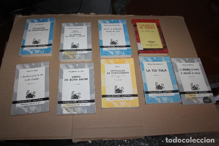 Libros de segunda mano: LOTE LIBROS COLECCI&Oacute;N AUSTRAL, DE ESPASA CALPE - Foto 1