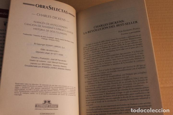 Libros de segunda mano: CHARLES DICKENS, OBRAS SELECTAS, EDIMAT LIBROS - Foto 2