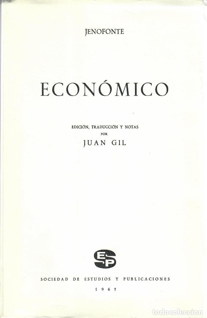 Libros de segunda mano: ECON&Oacute;MICO / JENOFONTE - Foto 1