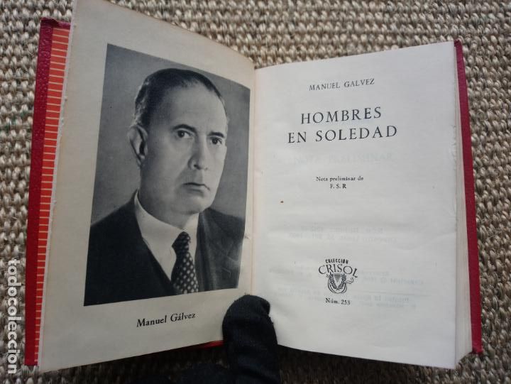 Libros de segunda mano: Hombres en soledad - G&aacute;lvez, Manuel - Foto 1