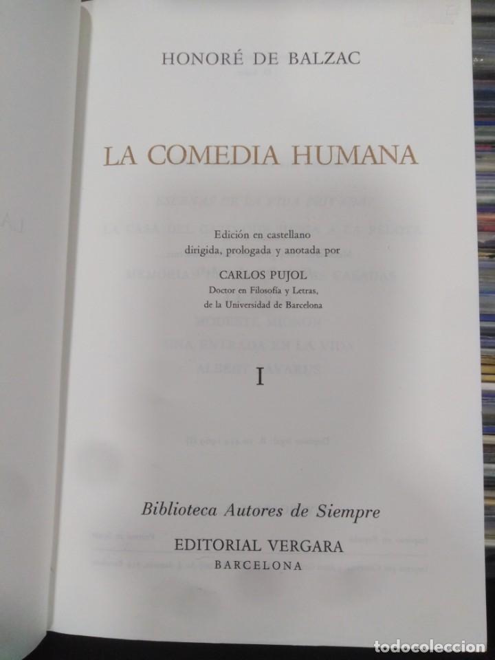 Libros de segunda mano: LA COMEDIA HUMANA - BALZAC - EDITORIAL VERGARA - Foto 3