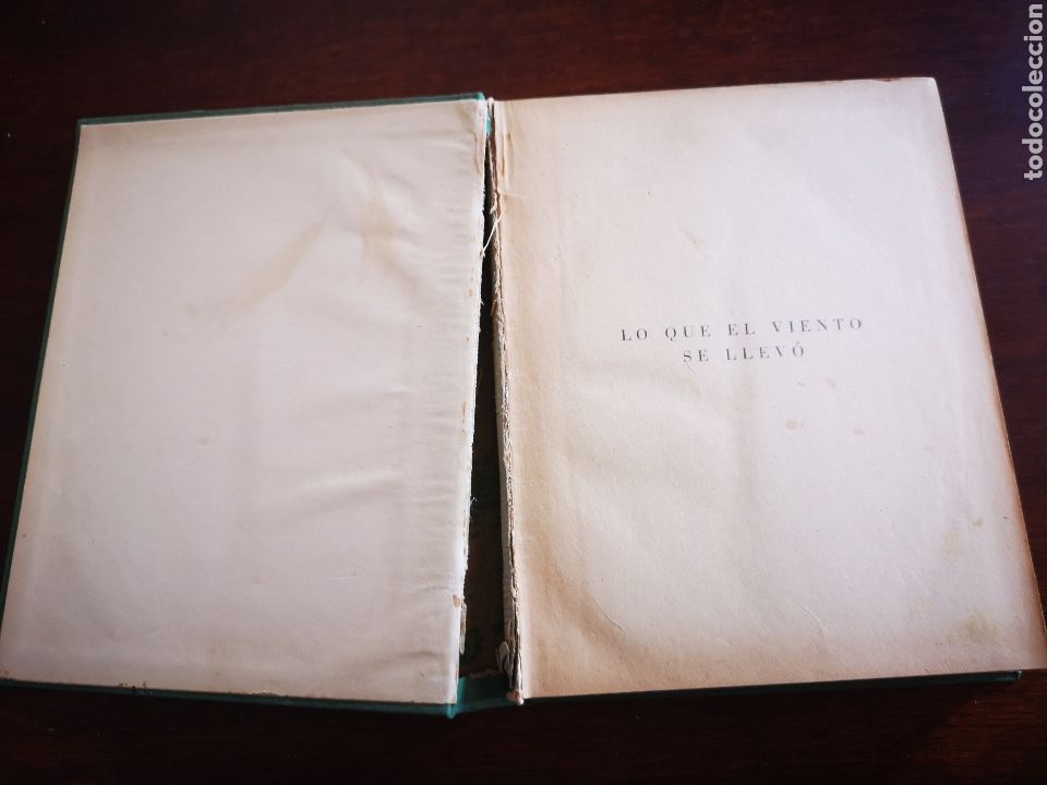 Libros de segunda mano: Lo que el viento se llev&oacute;. Margaret Mitchell 1949 cuarta edici&oacute;n - Foto 7