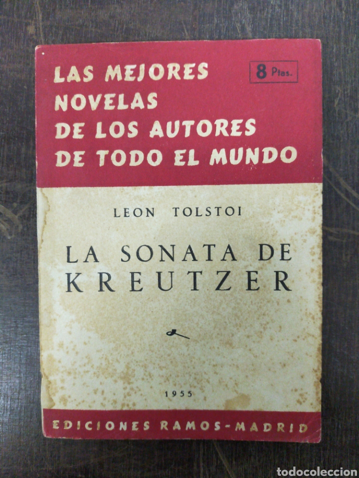 Libros de segunda mano: La sonata de Kreutzer. Le&oacute;n Tolstoi. Ed Ramos. 1955 - Foto 1