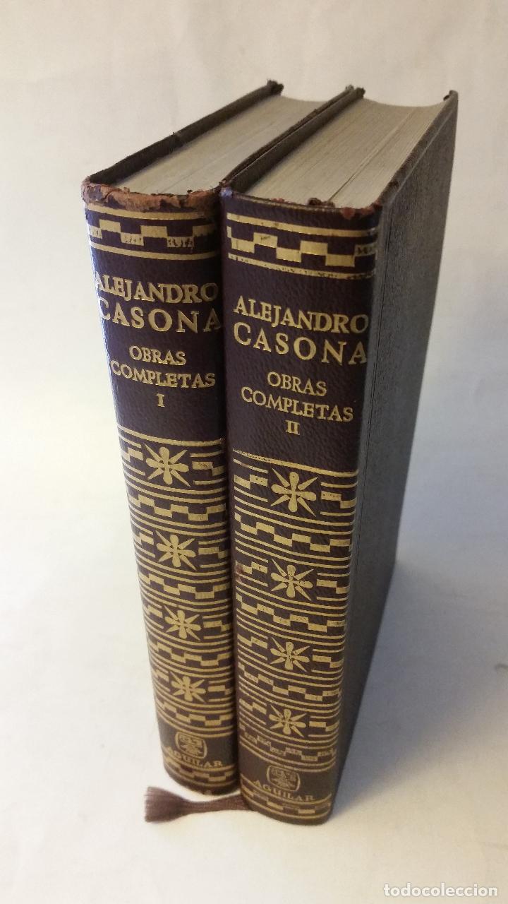 Libros de segunda mano: 1963 - alejandro casona - OBRAS COMPLETAS - 2 TOMOS, AGUILAR - Foto 1