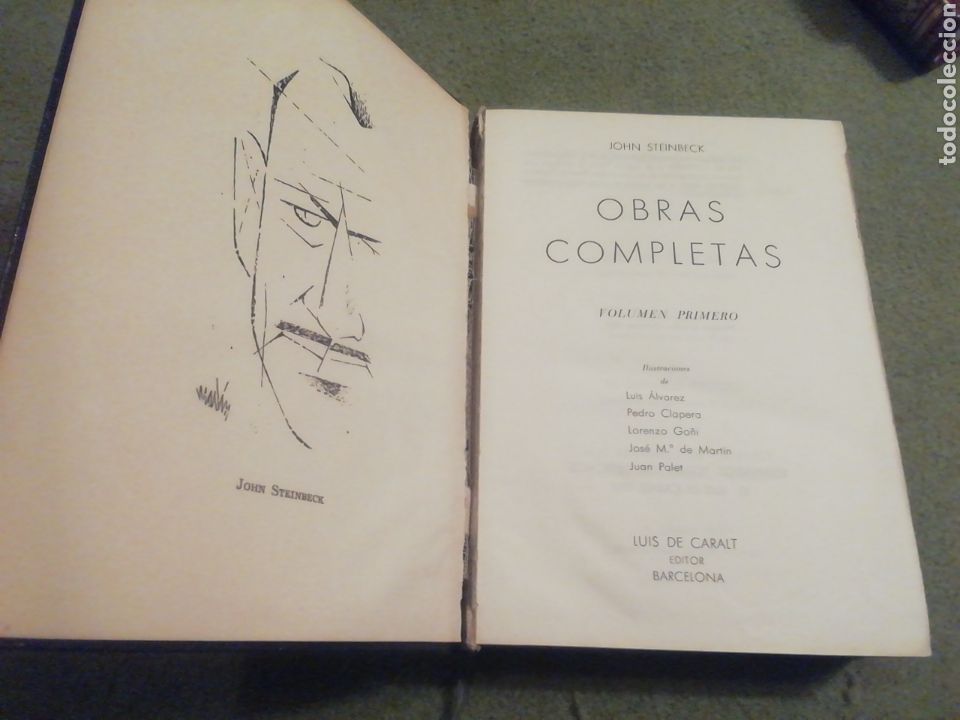 Libros de segunda mano: John Steinbeck. Obras completas. - Foto 1