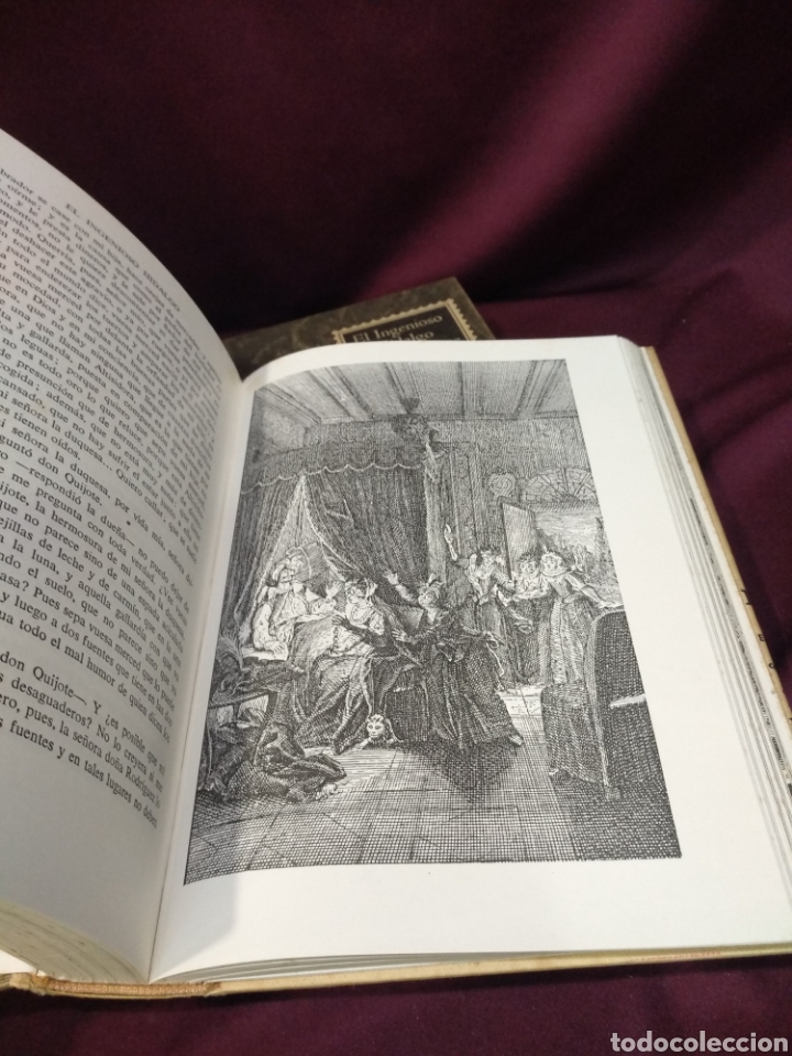 Libros de segunda mano: Don quijote de la mancha, 2 tomos, Biblioteca Hispania 1973 - Foto 4