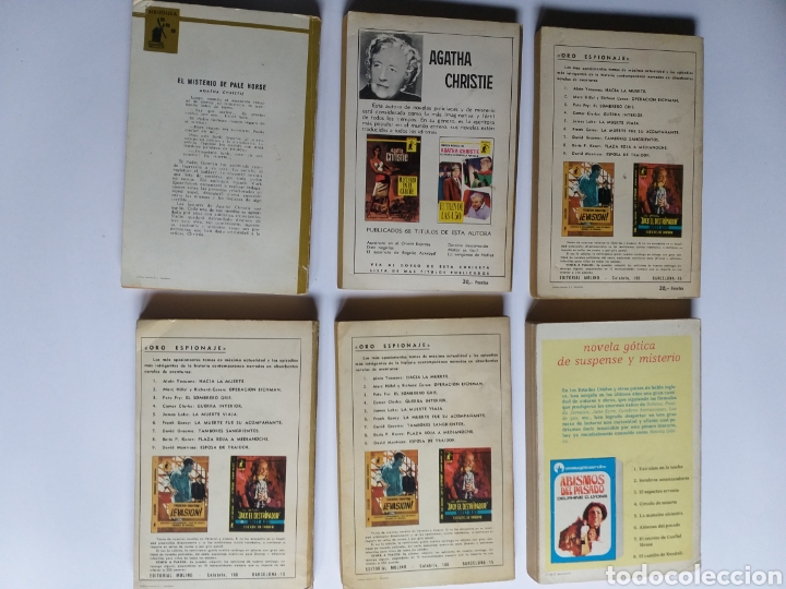 Libros de segunda mano: 6 novelas Agatha Christie tomos - Foto 2