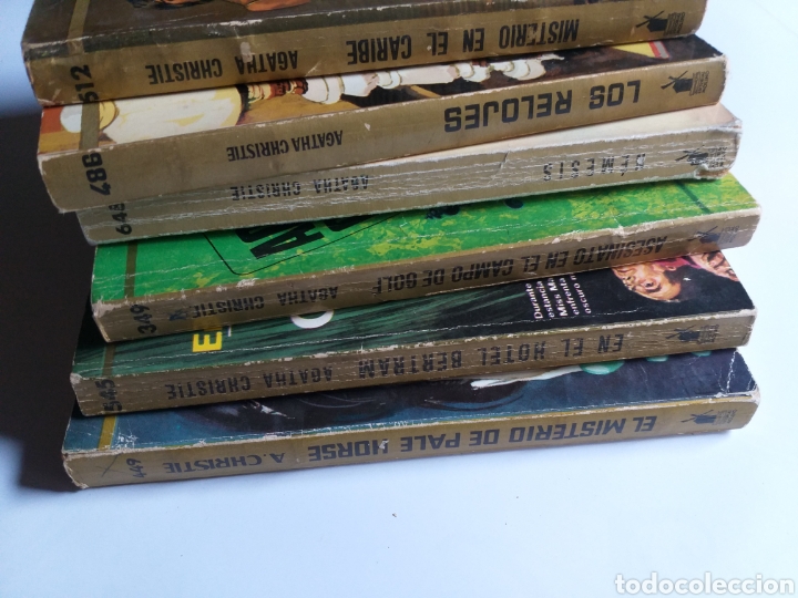 Libros de segunda mano: 6 novelas Agatha Christie tomos - Foto 4