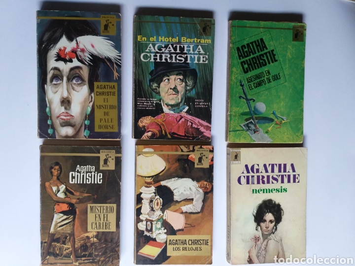 Libros de segunda mano: 6 novelas Agatha Christie tomos - Foto 1
