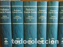 Libros de segunda mano: Garcia Lorca Obras Completas RBA 6 Vol&uacute;menes - Foto 2