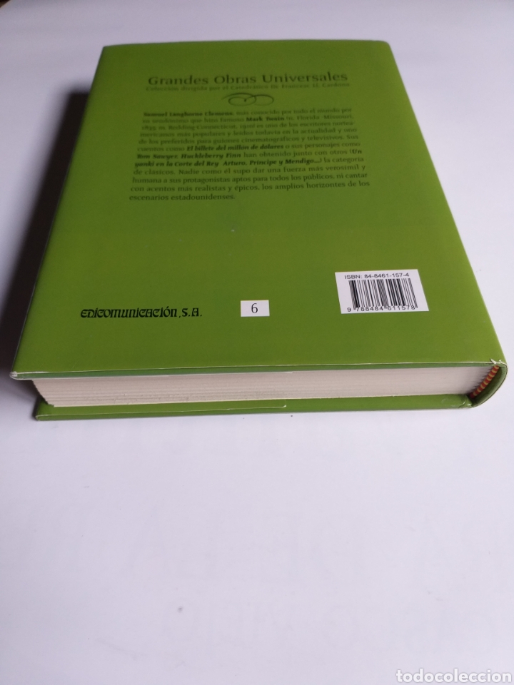 Libros de segunda mano: Selecci&oacute;n de cuentos de Mark Twain . . Edicomunicaci&oacute;n 2003 - Foto 4