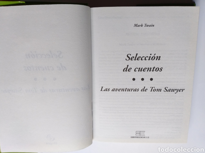 Libros de segunda mano: Selecci&oacute;n de cuentos de Mark Twain . . Edicomunicaci&oacute;n 2003 - Foto 6