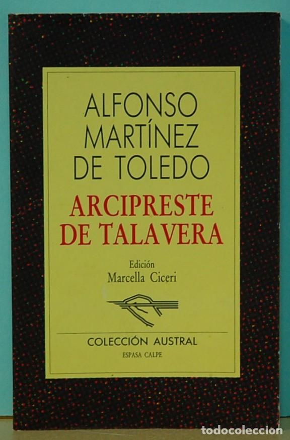 Libros de segunda mano: LMV - ALFONSO MARTINEZ DE TOLEDO.COLECCION AUSTRAL. 1990 - Foto 1