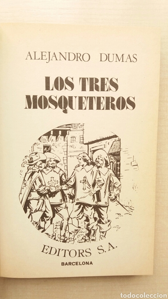 Libros de segunda mano: Los tres mosqueteros. Alejandro Dumas. Ediciones Editors, 1985. - Foto 6