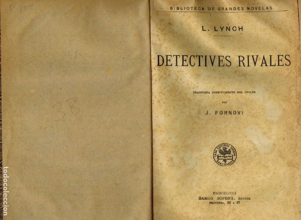 Libros de segunda mano: DETECTIVES RIVALES - Foto 1