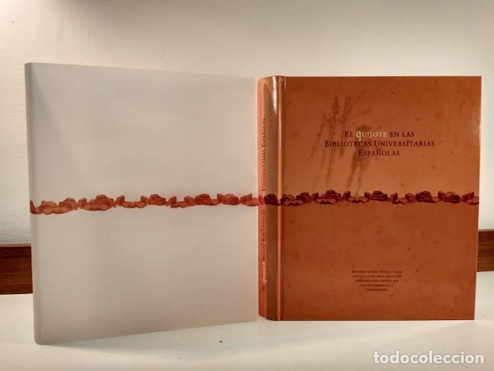 Libros de segunda mano: EL QUIJOTE EN LAS BIBLIOTECAS UNIVERSITARIAS ESPA&Ntilde;OLAS. - Foto 1