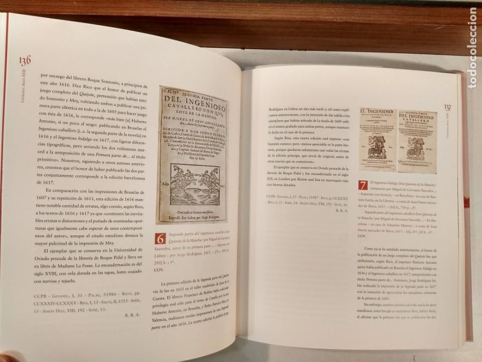 Libros de segunda mano: EL QUIJOTE EN LAS BIBLIOTECAS UNIVERSITARIAS ESPA&Ntilde;OLAS. - Foto 2