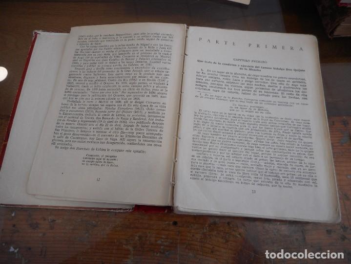 Libros de segunda mano: Don Quijote de la Mancha 1963. Edici&oacute;n Escolar - Foto 4
