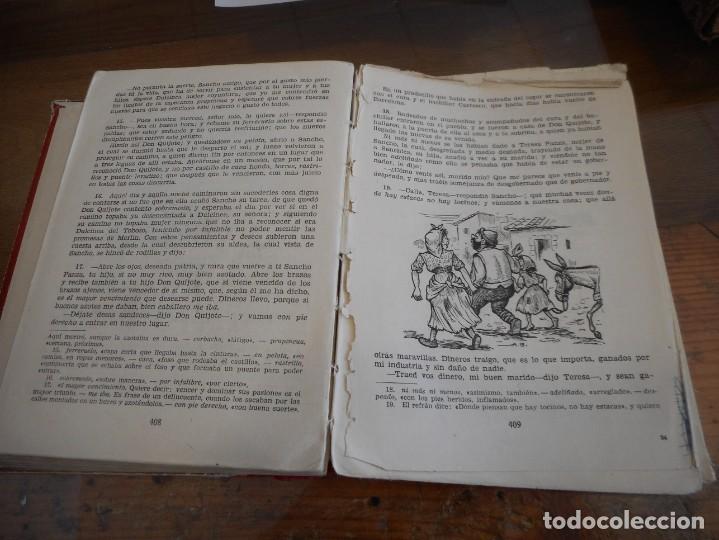 Libros de segunda mano: Don Quijote de la Mancha 1963. Edici&oacute;n Escolar - Foto 7