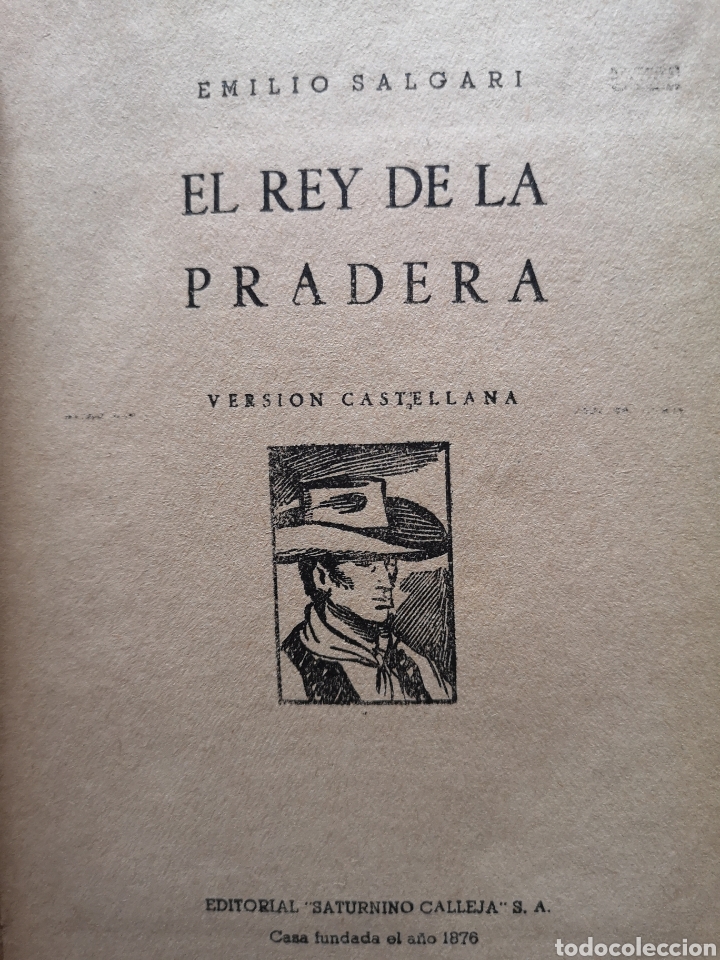 Libros de segunda mano: El Rey De La Pradera. Emilio Salgari - Foto 4