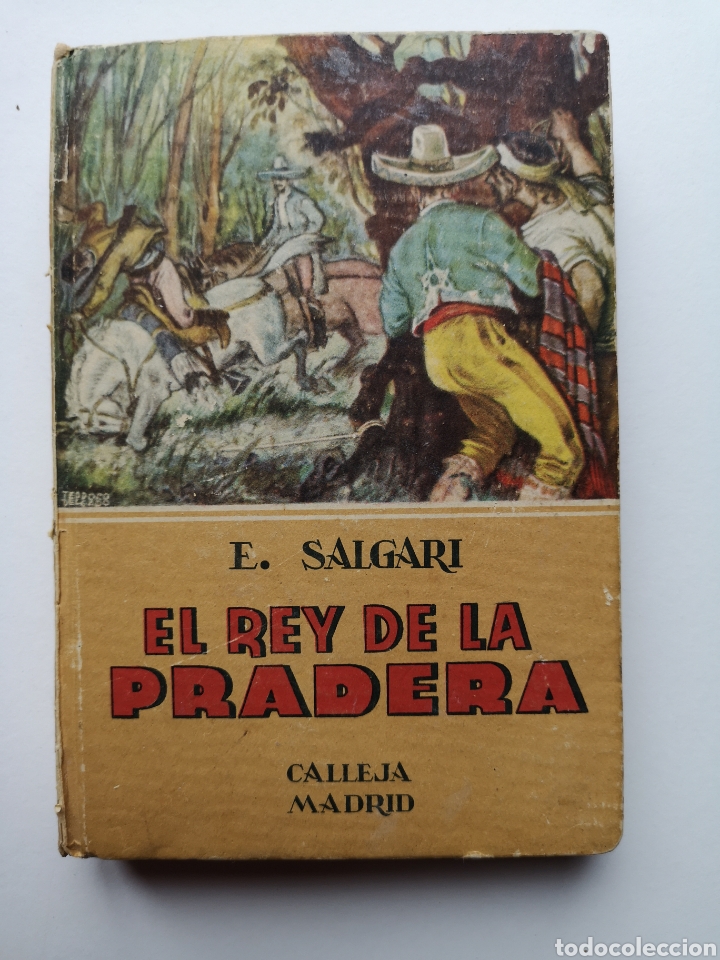 Libros de segunda mano: El Rey De La Pradera. Emilio Salgari - Foto 1