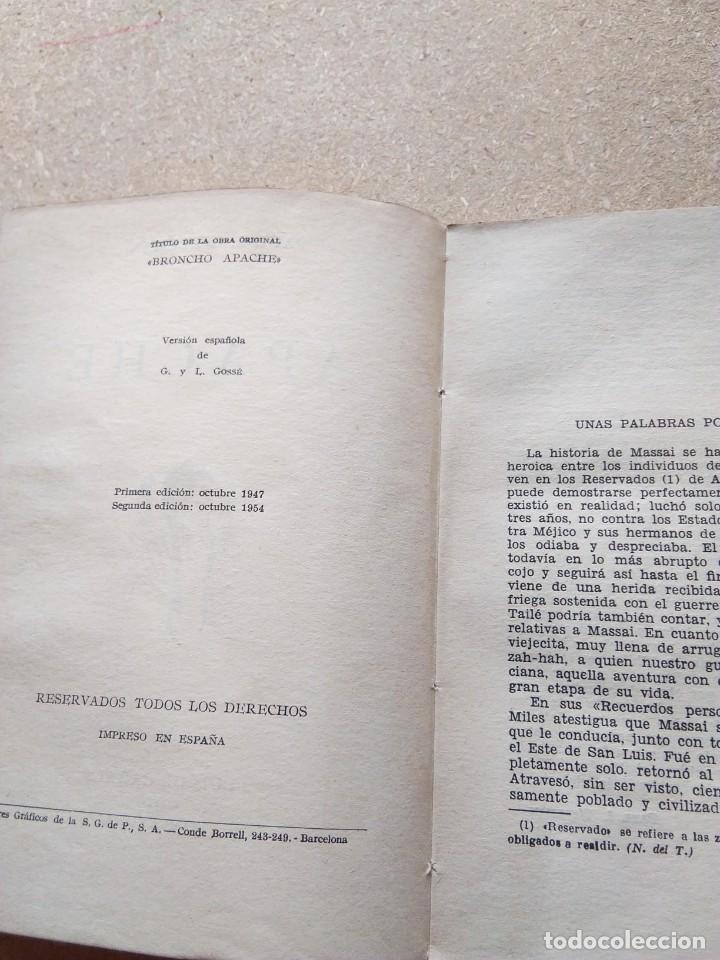 Libros de segunda mano: APACHE. Paul I. Wellman - Foto 3