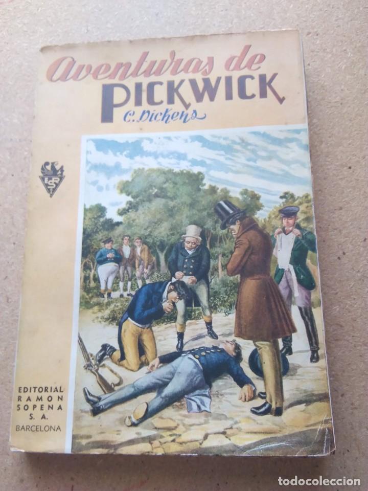 Libros de segunda mano: AVENTURAS DE PICKWICK. CHARLES DICKENS. 1942 - Foto 1