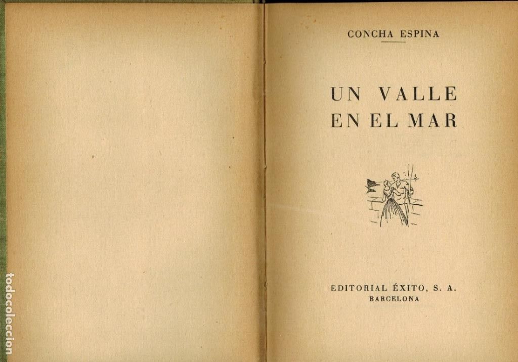 Libros de segunda mano: UN VALLE EN EL MAR - Foto 1
