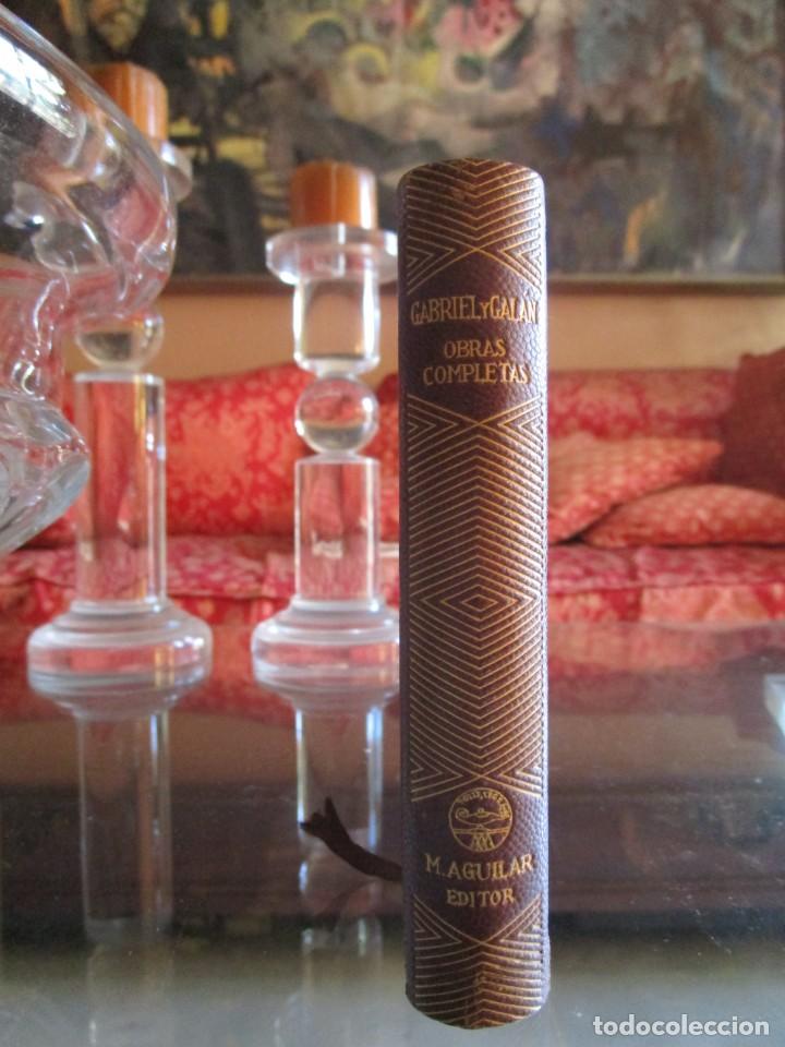 Libros de segunda mano: GABRIEL Y GALAN - OBRAS COMPLETAS - AGUILAR 1945 - Foto 1