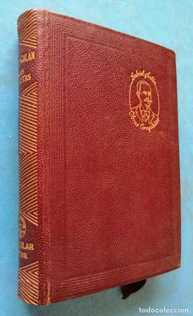 Libros de segunda mano: GABRIEL Y GALAN - OBRAS COMPLETAS - AGUILAR 1945 - Foto 5