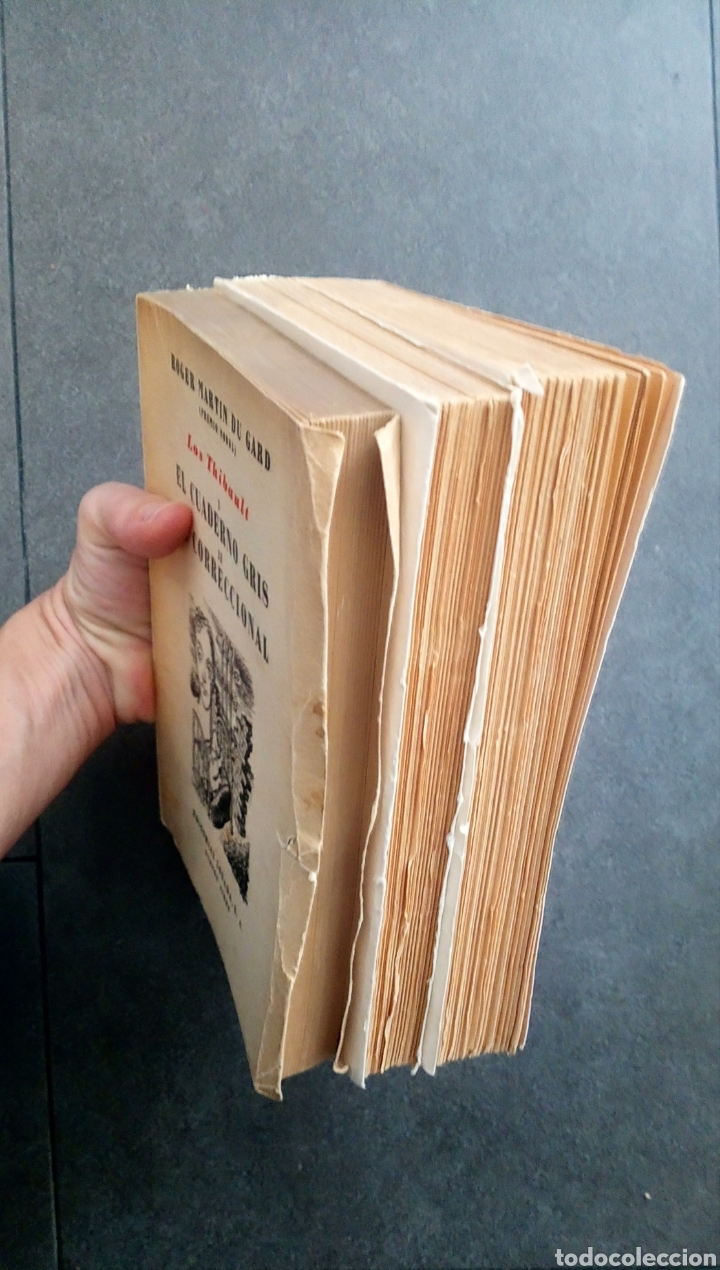 Libros de segunda mano: 3 Tomos de LOS THIBAULT. Martin Du Gard, Roger. Ed LOSADA. Intonsos. - Foto 10