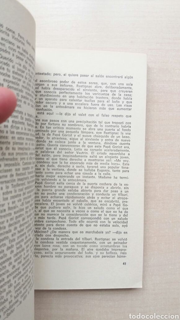 Libros de segunda mano: Papa Goriot. Balzac. Ediciones Rodegar, 1971. - Foto 5