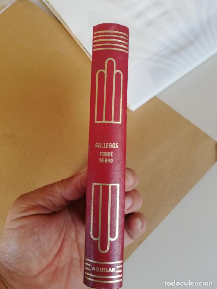 Libros de segunda mano: ROMULO GALLEGOS POBRE NEGRO AGUILAR - Foto 2